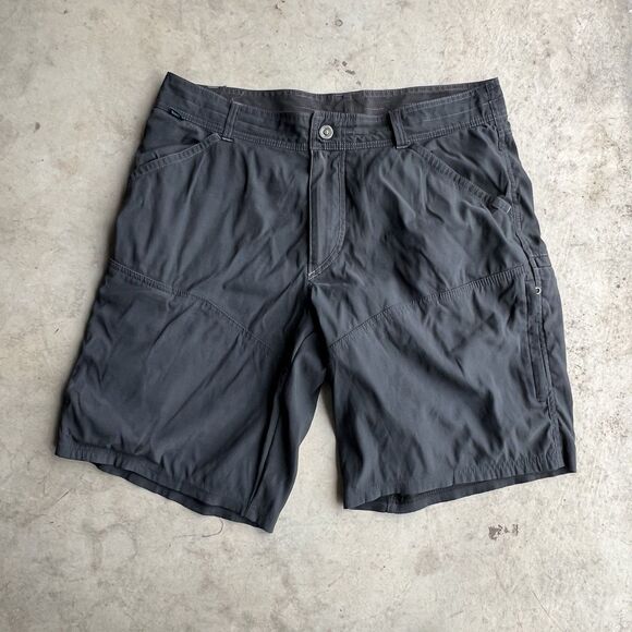 Kuhl Shorts Mens 36 Gray Hiking Outdoor Fishing Short Adult - Picture 1 of 3
